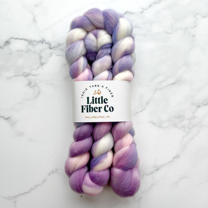 Knotty Lamb - Little Fiber Co. Merino Roving - Little Fiber Co. - Spinning Fiber