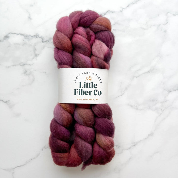 Knotty Lamb - Little Fiber Co. Merino Roving - Little Fiber Co. - Spinning Fiber