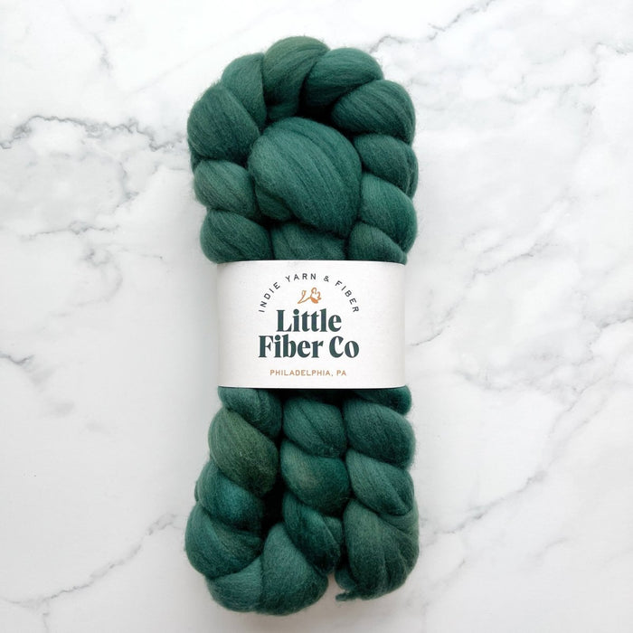 Knotty Lamb - Little Fiber Co. Merino Roving - Little Fiber Co. - Spinning Fiber