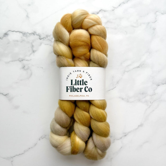 Knotty Lamb - Little Fiber Co. Merino Roving - Little Fiber Co. - Spinning Fiber