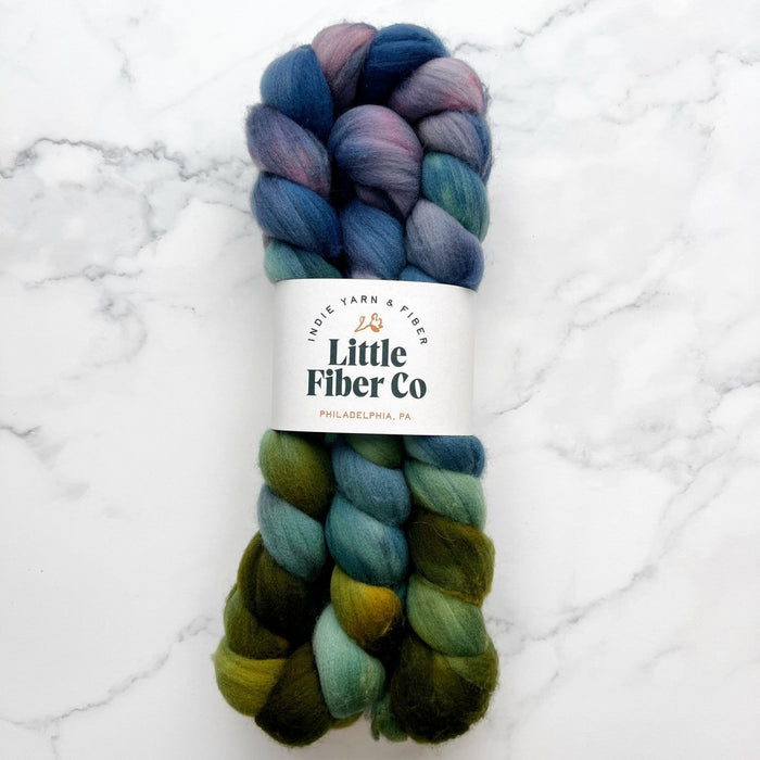 Knotty Lamb - Little Fiber Co. Merino Roving - Little Fiber Co. - Spinning Fiber