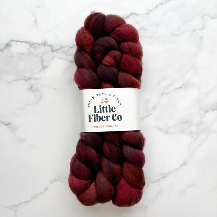 Knotty Lamb - Little Fiber Co. Merino Roving - Little Fiber Co. - Spinning Fiber