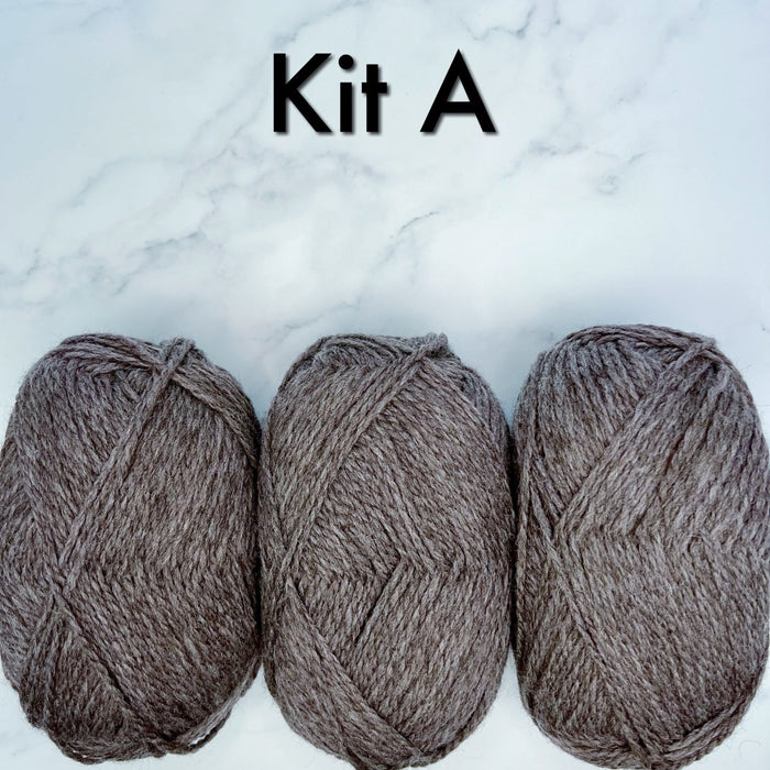 Knotty Lamb - Mila Hooded Vest Kits - Knotty Lamb - Kits