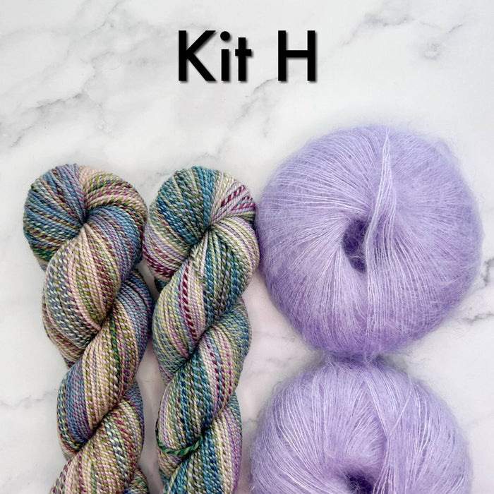 Knotty Lamb - Ooey Gooey Cowl Kits - Lamb Good Fibers - Kits