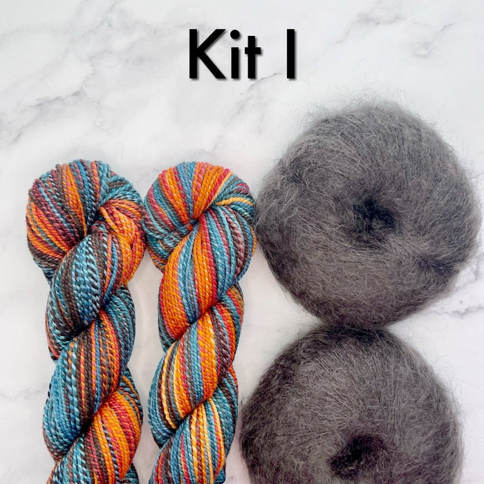 Knotty Lamb - Ooey Gooey Cowl Kits - Lamb Good Fibers - Kits
