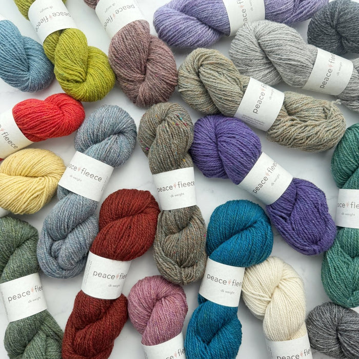 Knotty Lamb - Peace Fleece DK - Peace Fleece - Yarn