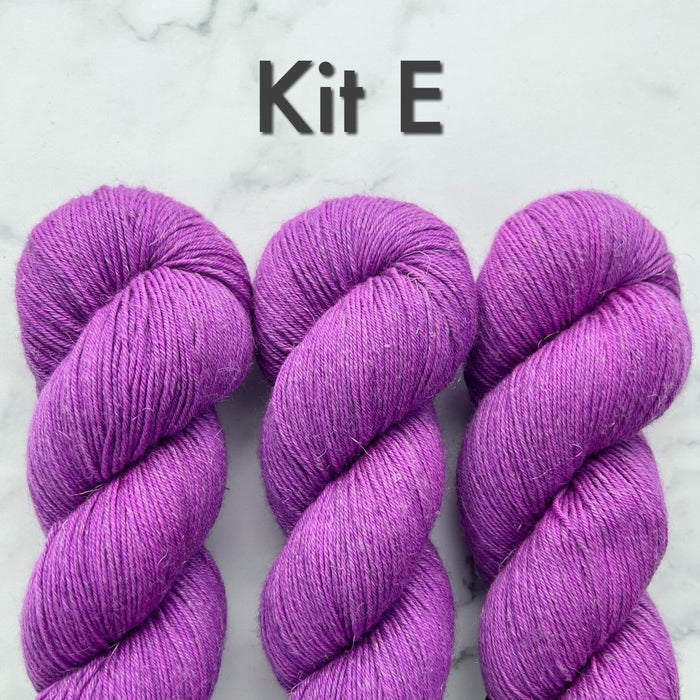 Knotty Lamb - Petal Spell Slipover Kits - Knotty Lamb - Kits
