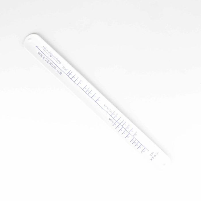 Knotty Lamb - Sock Sizing Ruler - Twice Sheared Sheep - Accessory