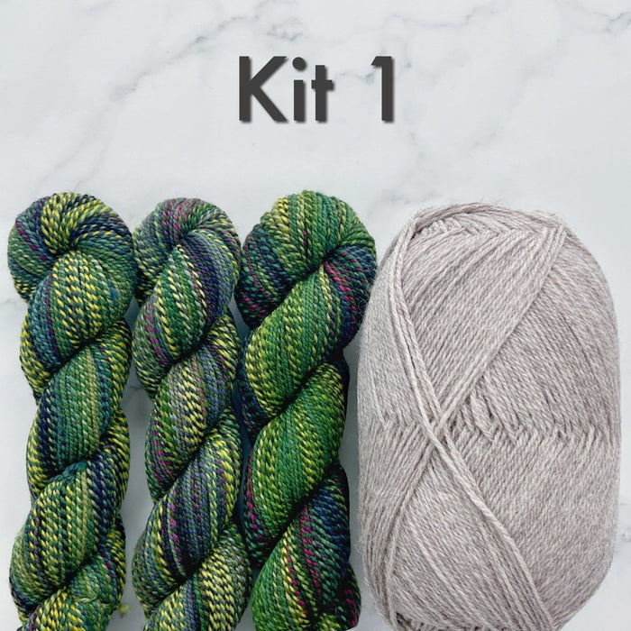 Knotty Lamb - Sundial Wrap Kits - Lamb Good Fibers - Kits