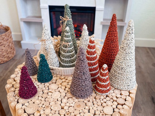 Knotty Lamb - Wheat Stitch Crochet Trees - Thursdays, Dec 11 & 18, 11a - 1p - Knotty Lamb - Classes