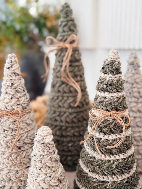 Knotty Lamb - Wheat Stitch Crochet Trees - Thursdays, Dec 11 & 18, 11a - 1p - Knotty Lamb - Classes