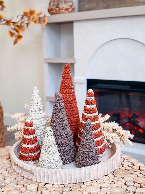 Knotty Lamb - Wheat Stitch Crochet Trees - Thursdays, Dec 11 & 18, 11a - 1p - Knotty Lamb - Classes