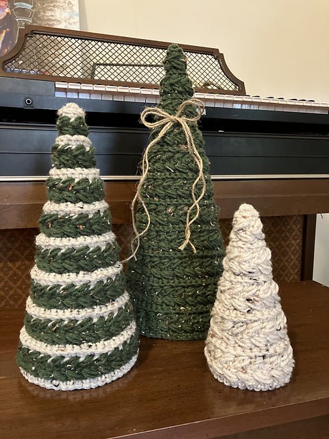 Knotty Lamb - Wheat Stitch Crochet Trees - Thursdays, Dec 11 & 18, 11a - 1p - Knotty Lamb - Classes