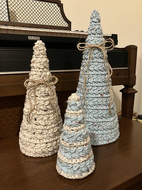 Knotty Lamb - Wheat Stitch Crochet Trees - Thursdays, Dec 11 & 18, 11a - 1p - Knotty Lamb - Classes