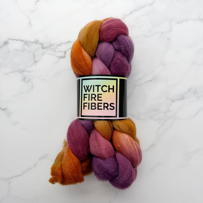 Knotty Lamb - Witch Fire Fibers Roving - Witch Fire Fibers - Spinning Fiber
