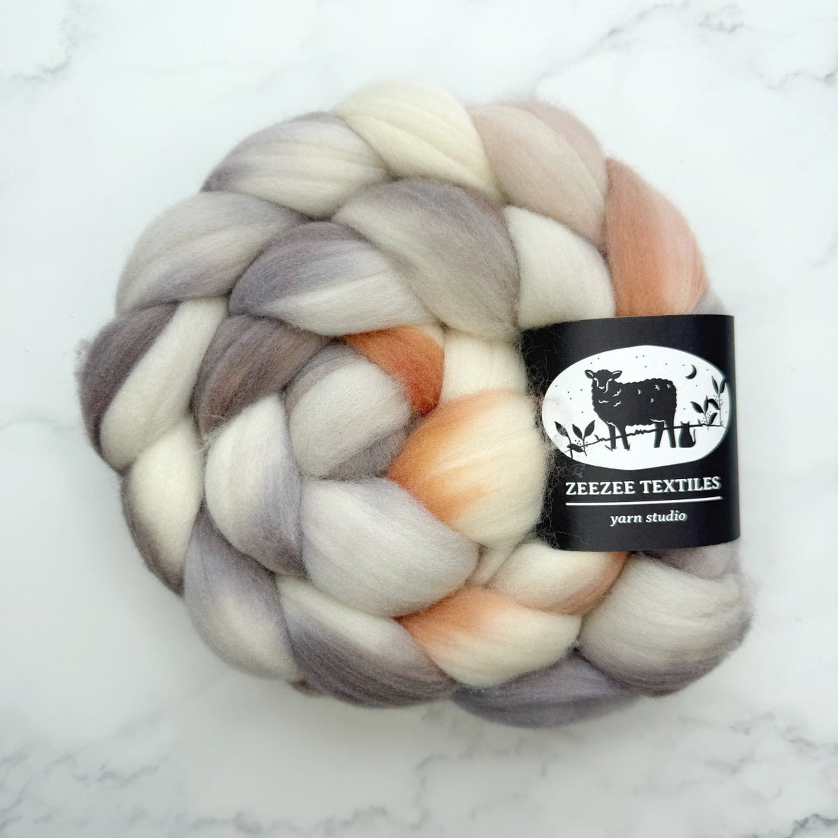 Zeezee Textiles American Rambouillet Fiber — Knotty Lamb