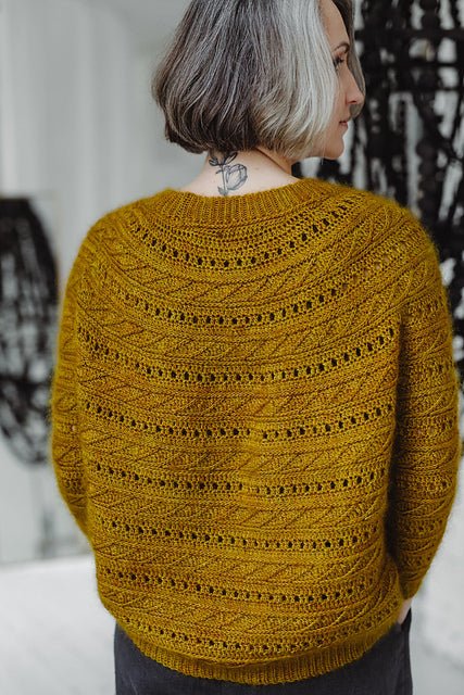 Knotty Lamb - Zelts Sweater (Crochet) Kits - Knotty Lamb - Kits