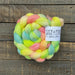 Knotty Lamb - BFL Tussah Silk Combed Top Roving - Lily and Pine Fibre Arts - Spinning Fiber