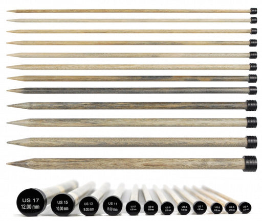 Driftwood Straight Wood Needles - 10 - Lykke - Needles & Hooks - Knotty  Lamb