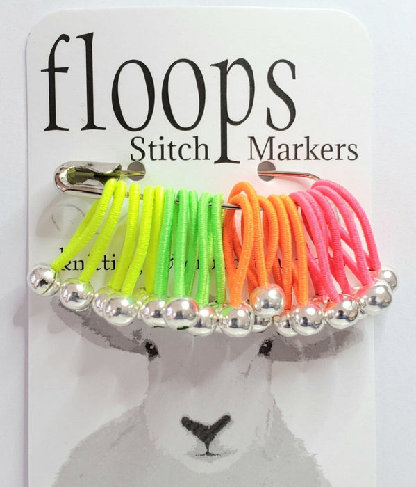 Knotty Lamb - Floops - Skinny (Thinnest) - Floops Stitch Markers - Accessory
