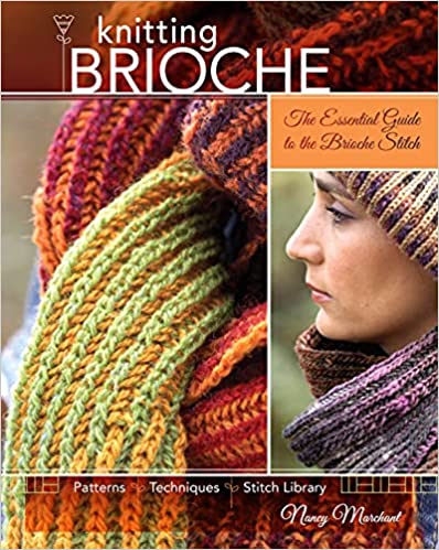 brioche pattern scarf