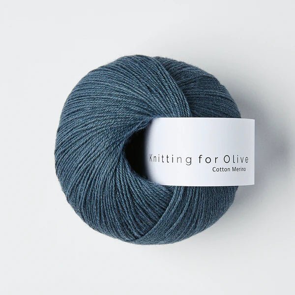Knitting For Olive Cotton Merino 50 grams Terra Cotta Rose Color, New, 3  Skeins