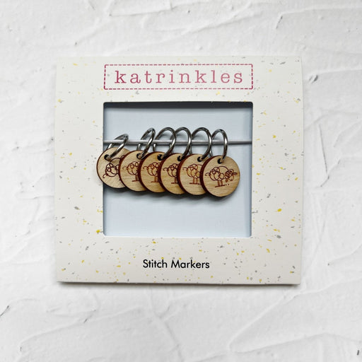 Knotty Lamb - Knotty Lamb Stitch Markers - Katrinkles - Notions
