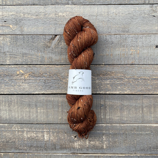 Knotty Lamb - Lamb Good Tweed Fingering - Lamb Good Fibers - Yarn