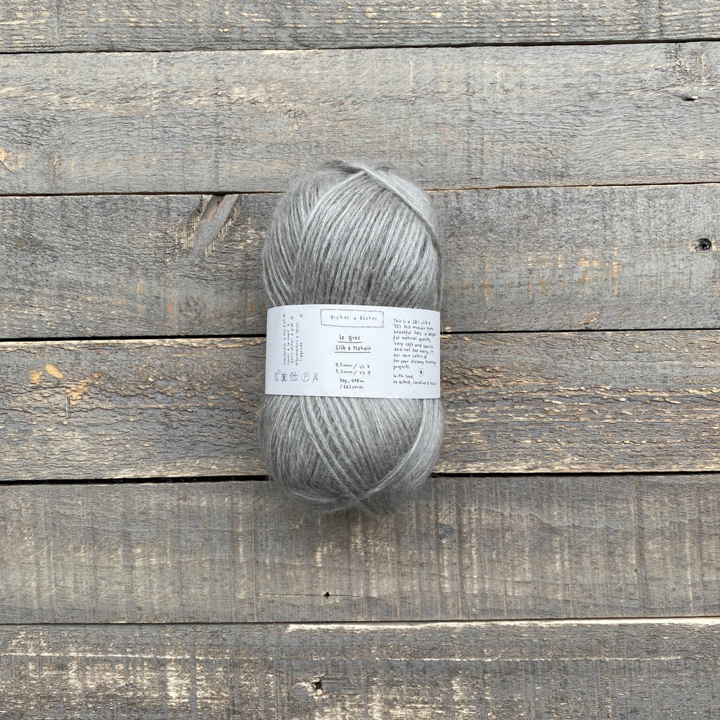 Le Gros Silk & Mohair - Biches & Bûches - Yarn - Knotty Lamb