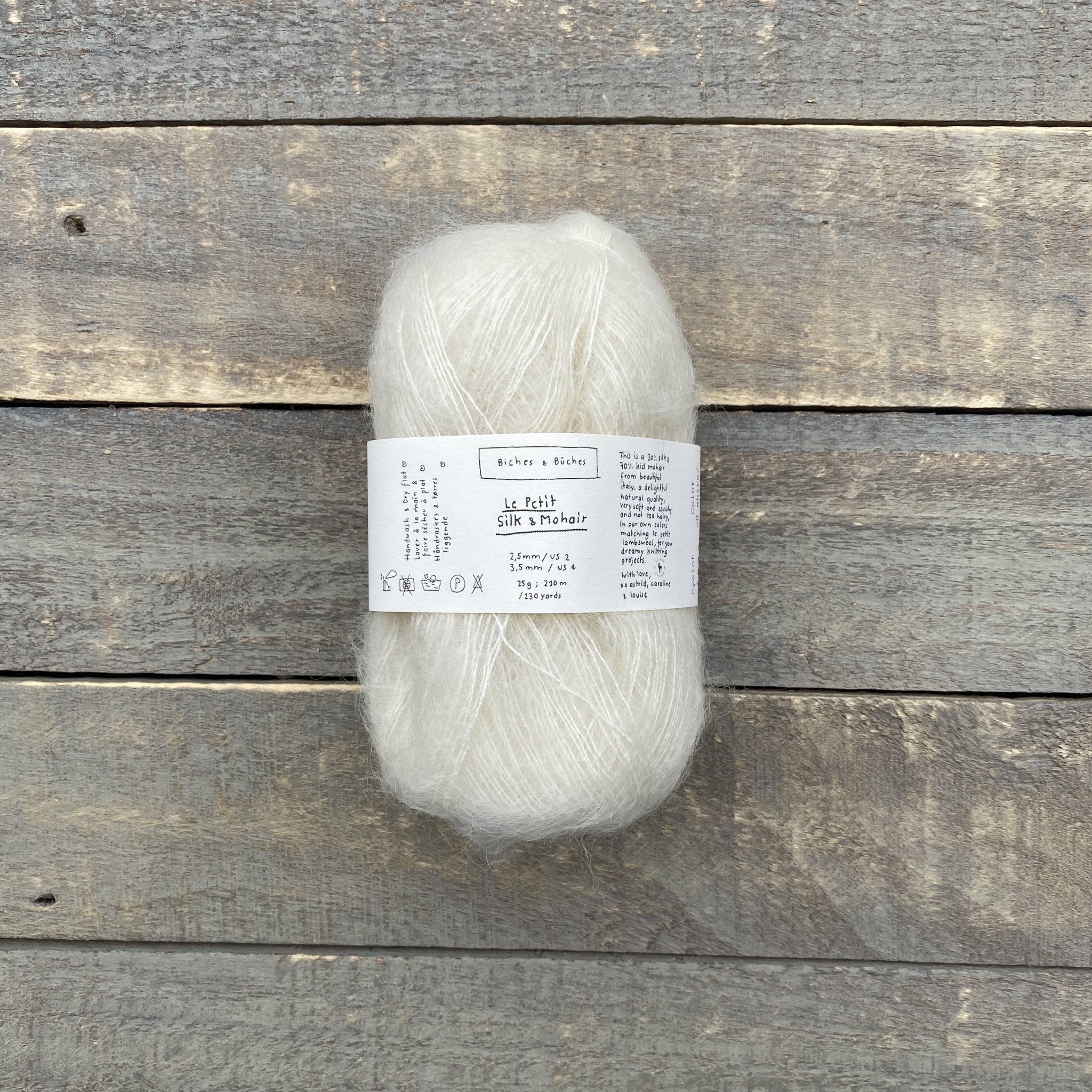 Le Petit Silk & Mohair - Biches & Bûches - Yarn Knotty Lamb