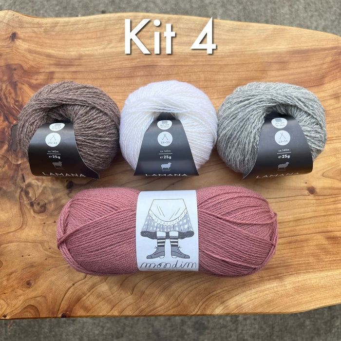 Knotty Lamb - Magic of Spring Mitts Kit - Knotty Lamb - Kits