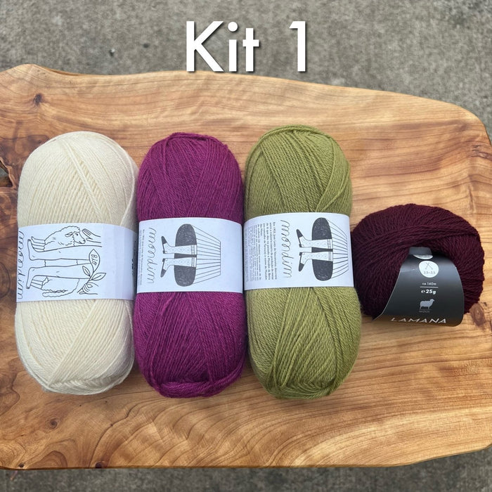 Knotty Lamb - Magic of Spring Mitts Kit - Knotty Lamb - Kits