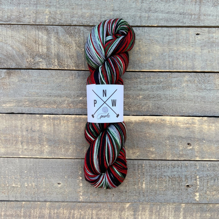 Knotty Lamb - PNWpurls Self-Striping Sock Yarn - PNWpurls Yarn Co. - Yarn