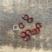 Knotty Lamb - Stitch Markers - Petite Hoops - Yarn-a-Hoops - Accessory