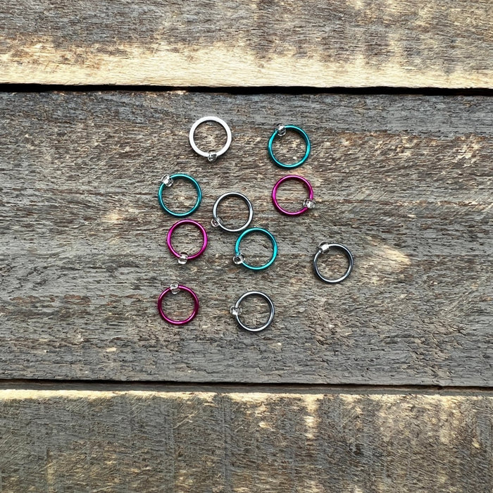 Knotty Lamb - Stitch Markers - Pristine Hoops - Yarn-a-Hoops - Accessory